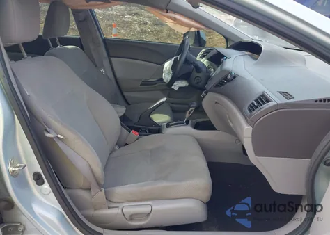 2012 Honda Civic Lx из США, поврежденный, VIN 2HGFB2F56CH589818